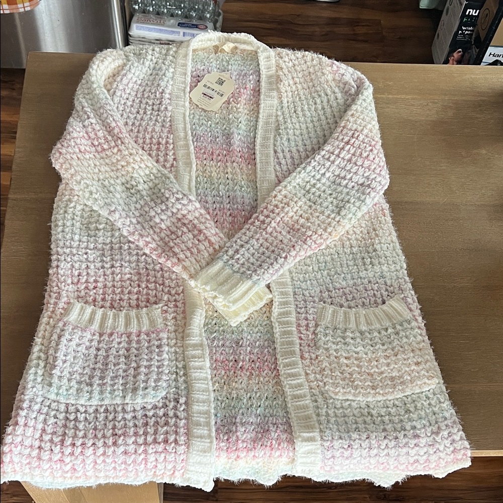 Altar'd State Pastel Knit Cardigan